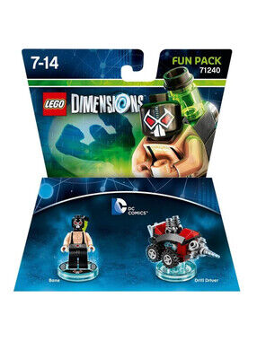 LEGO Dimensions 71240 Bane Fun Pack DC Comics Batman Villains NEW SEALED Rare